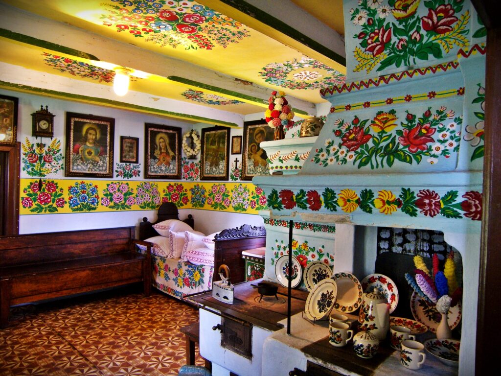 Zalipie - interior