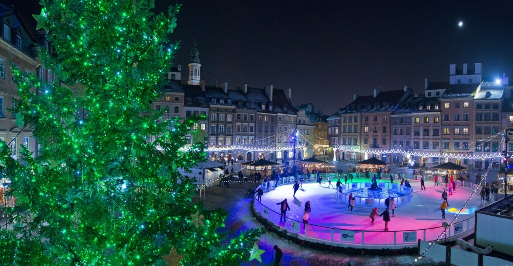 Warsaw - Old Town - winter