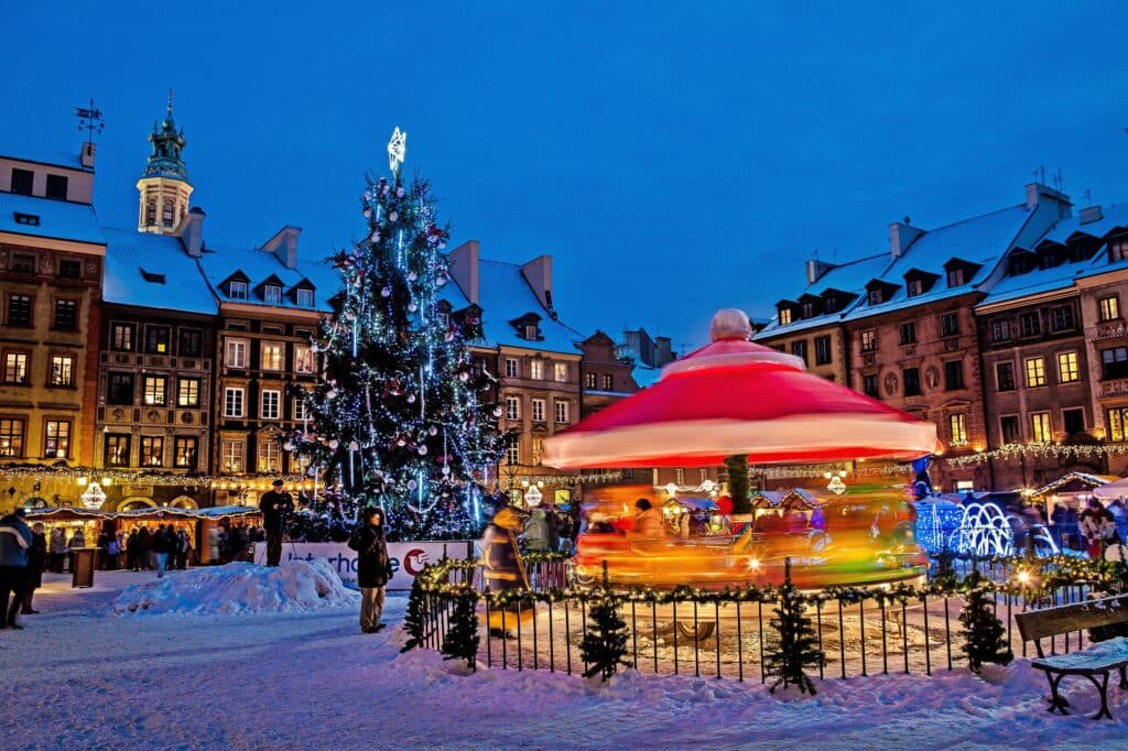 Warsaw - Old Town - winter