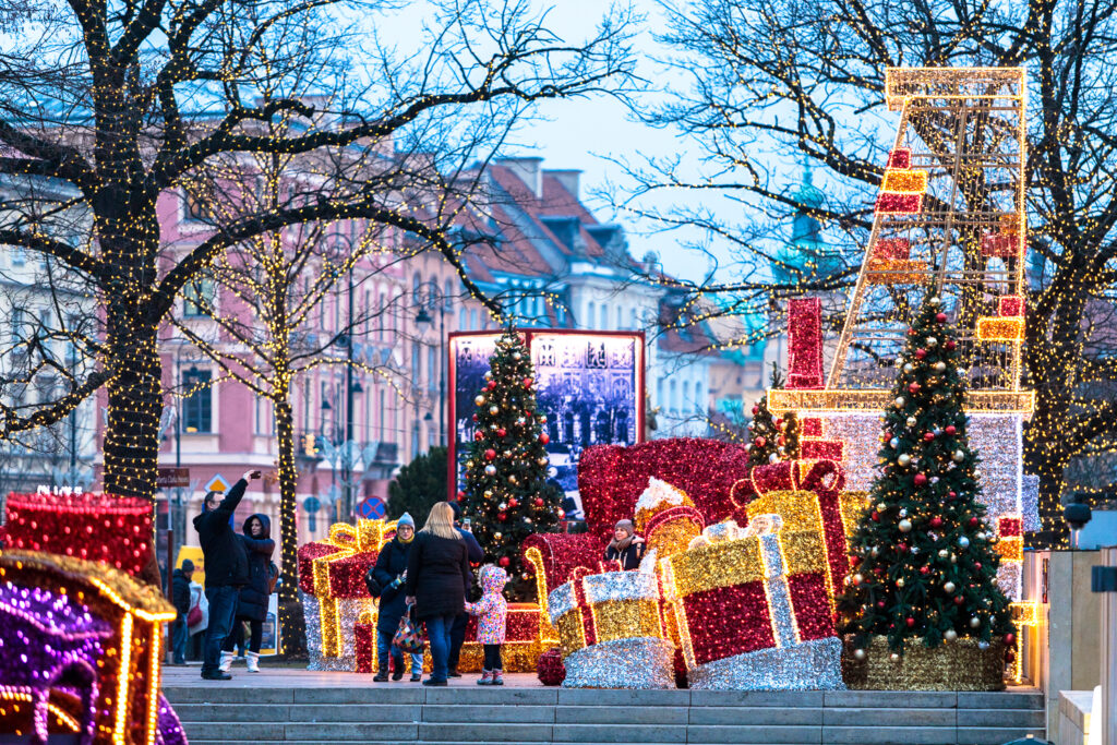 Warsaw - Old Town - winter